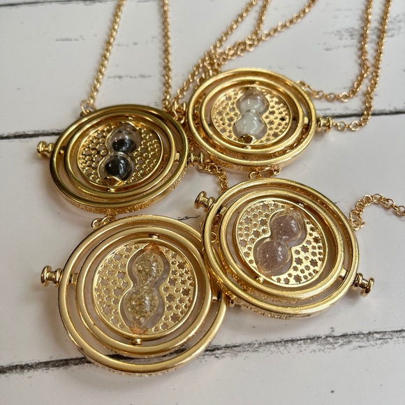 Time Turner Necklace Multiple Colors - Picture 1 of 13